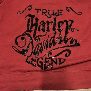 Harley Davidson zip up hoodie